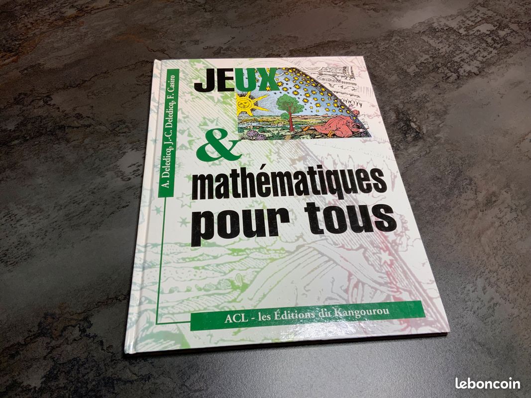Livre "JEUX & mathématiques pour tous" – Éditions du Kangourou (image 1)