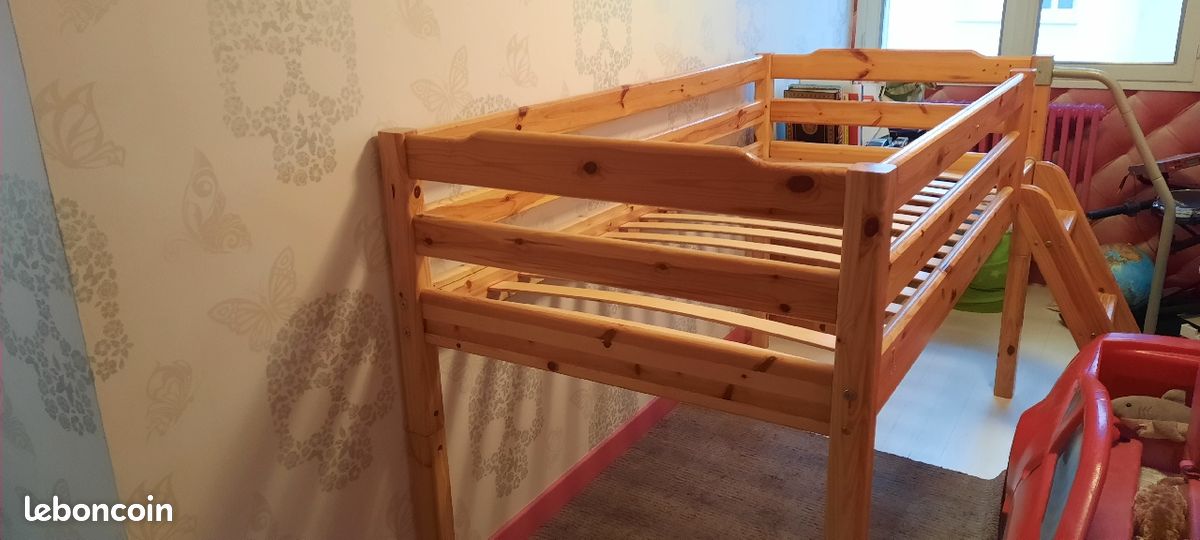 Lit mezzanine cabane pour enfant FLY (image 2)