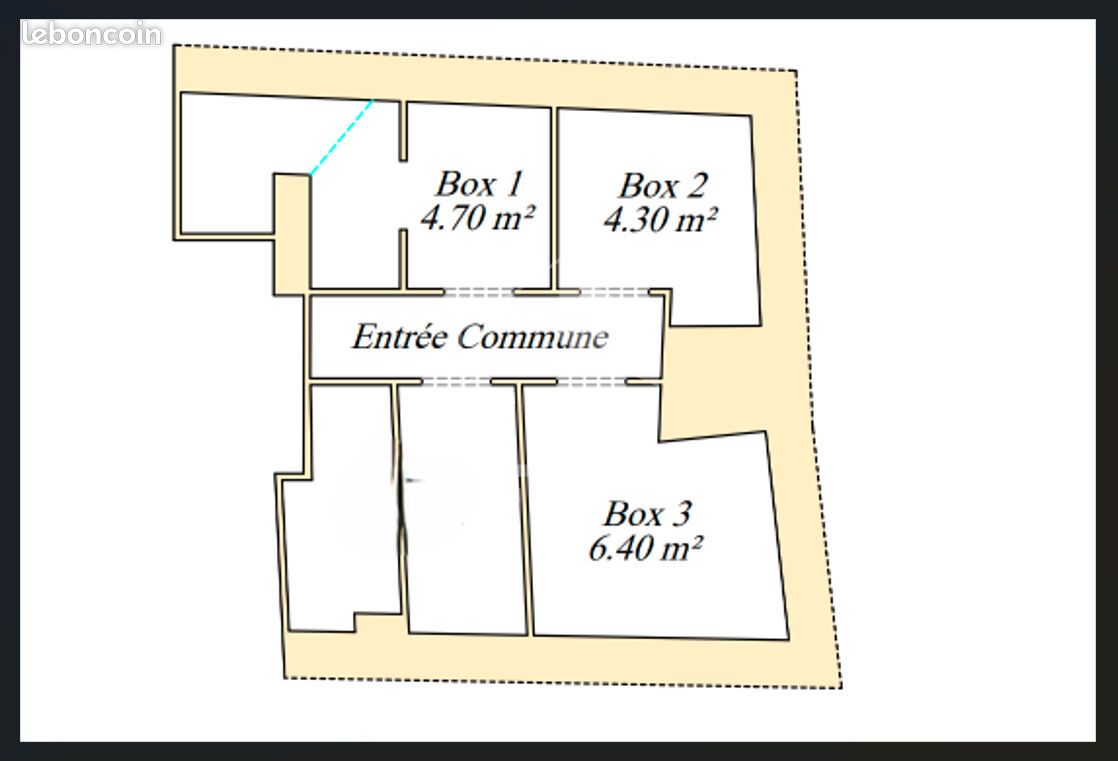Local commercial 3 pièces 6 m² · à Vence · 6 m² · 80 €
