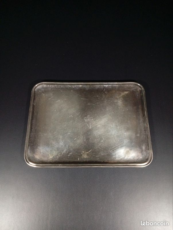 Ercuis - Plat de service (1) - Métal argenté