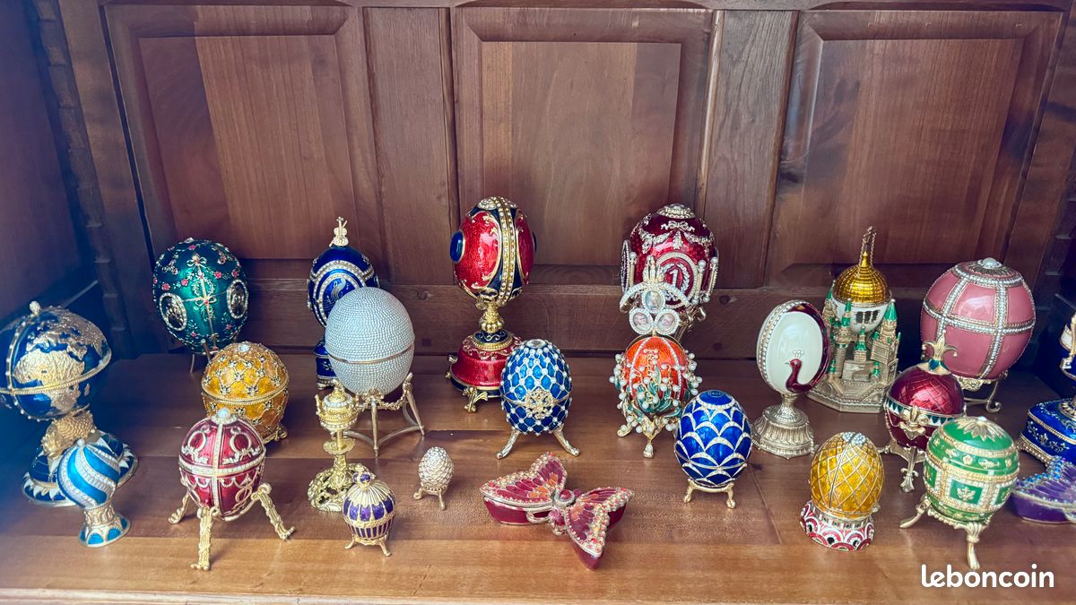 Réplique œuf impérial Fabergé (image 7)