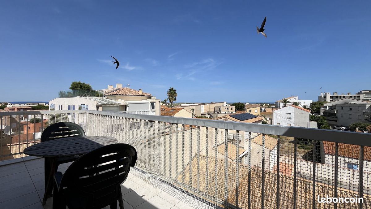Appartement 3 pièces 45 m² · à Valras-Plage · 45 m² · 170 400 €