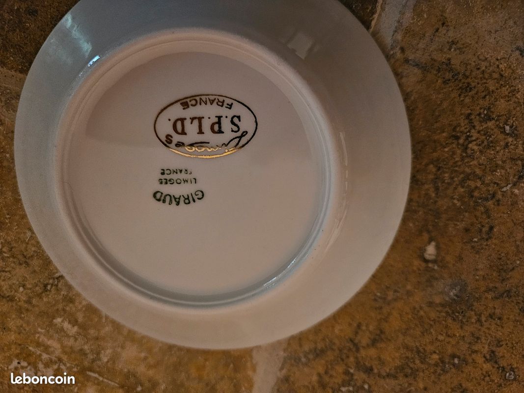 Service à café de Limoges 12 pièces (image 3)