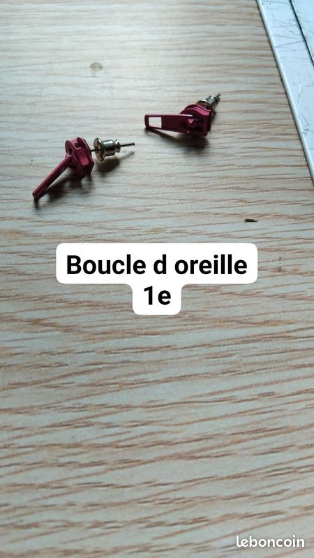 Boucle d oreille femme (image 1)
