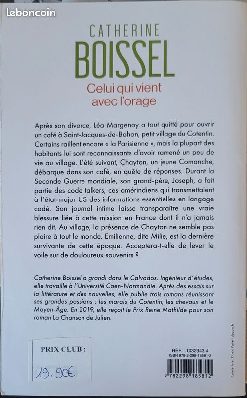 Celui qui vient avec l'orage de Catherine Boissel (image 2)