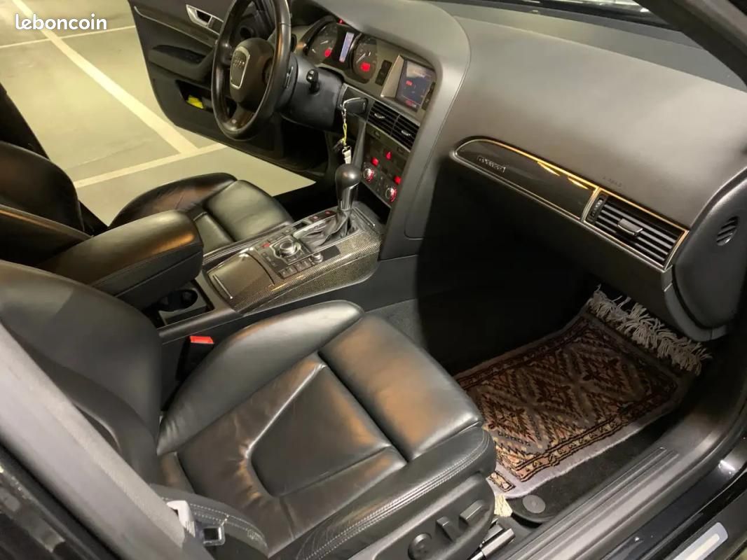 Audi S6 5.2 QUATTRO V10 435 CH 4X4 BVA - SELLERIE CUIR VOLANT (image 9)