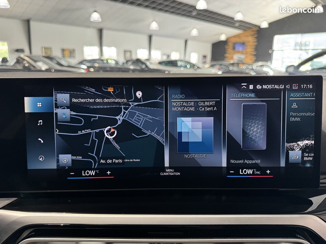 Bmw I4 (G26) I4 2023 36 500 KM E-DRIVE35 286CH PREMIERE MAIN TVA RECUP (image 15)