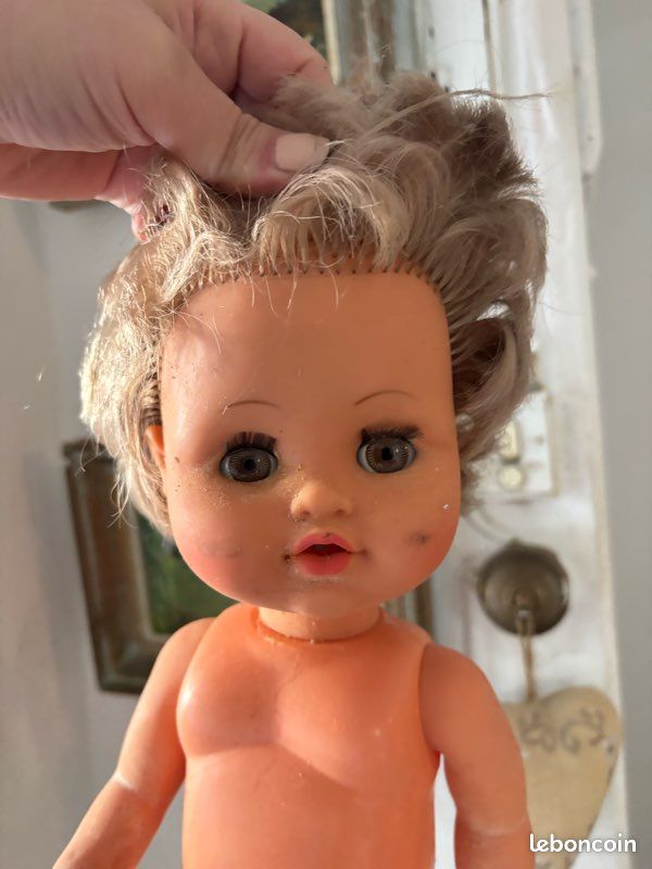 Les Poupees D'autrefois - SUPERBE POUPON BELLA BEBE MOULLIEUR Neuf En Boite Avec Tous Ses Accessoires 1024