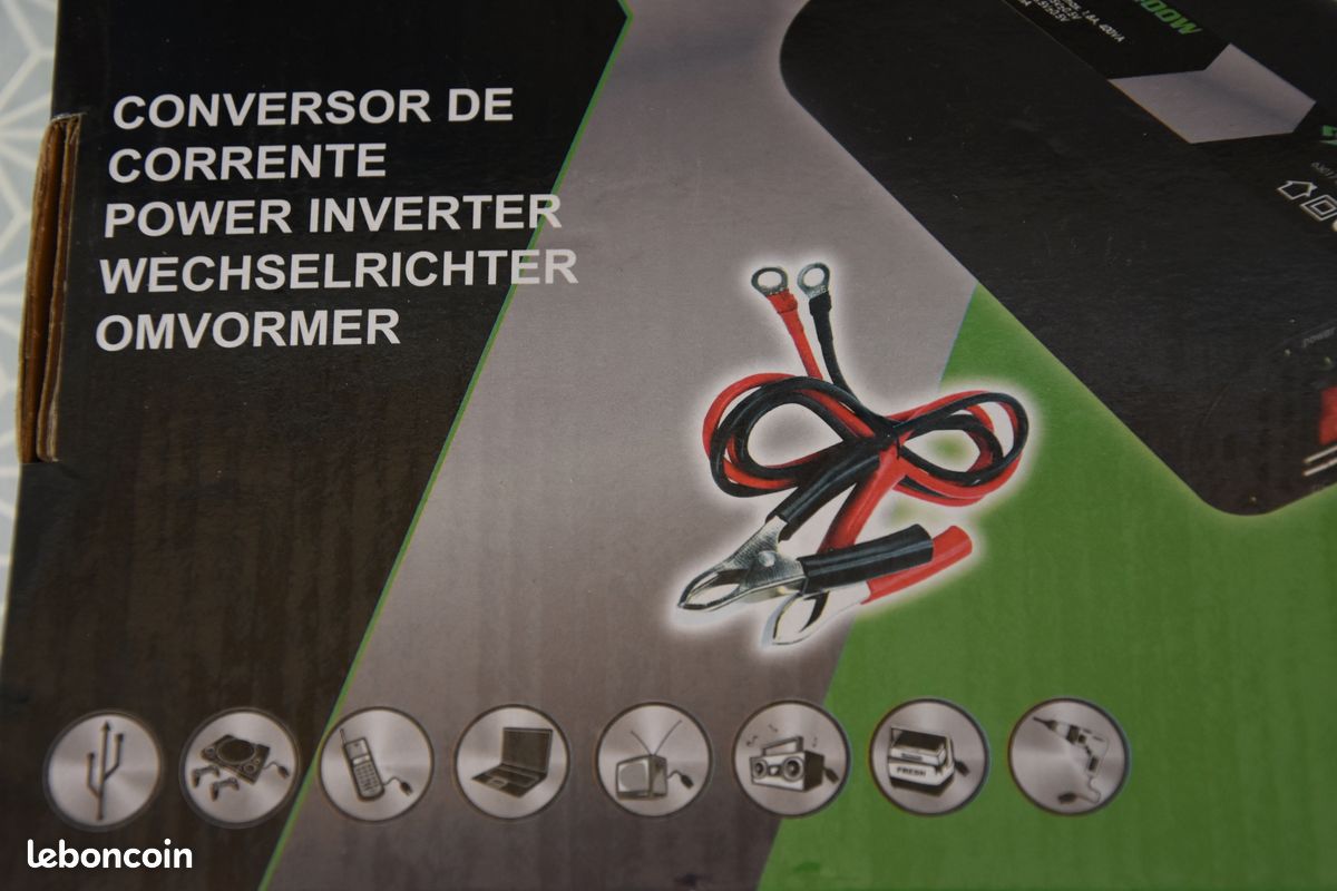 CONVERTISSEUR INVERTER 12V/220V 400Watts (image 5)
