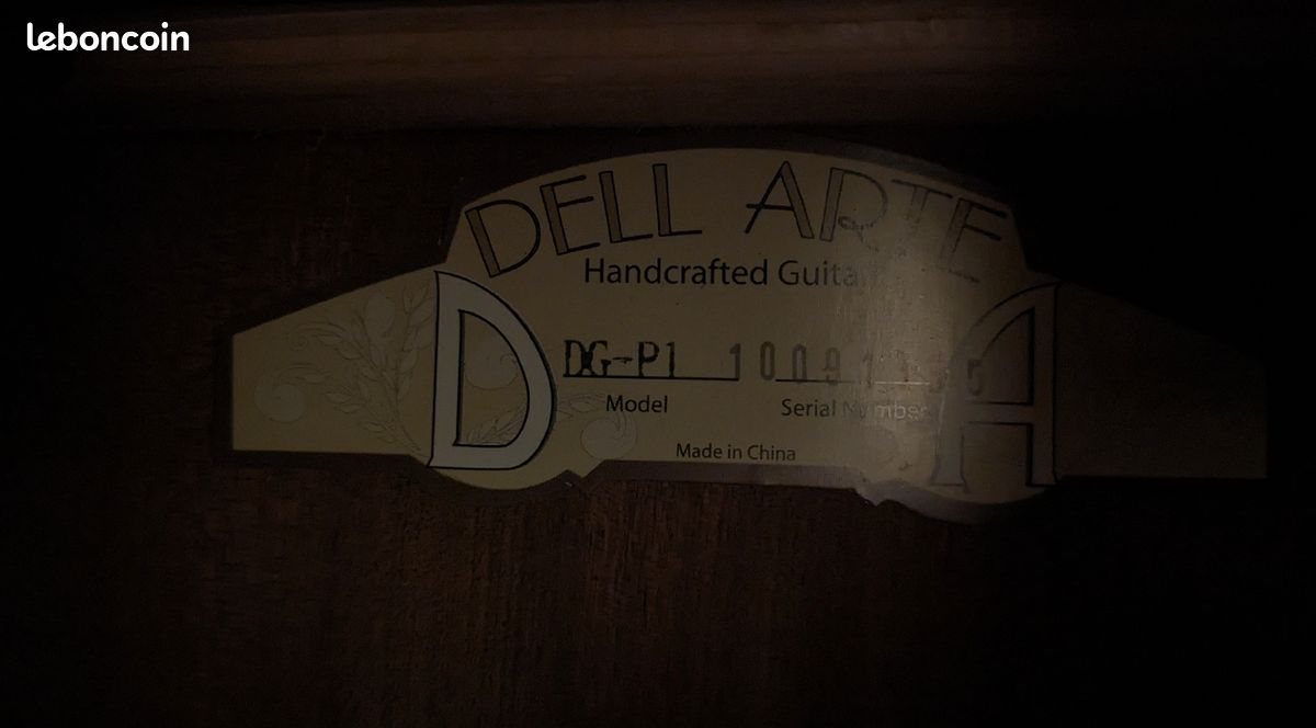 Guitare Jazz Manouche Dell Arte (image 8)