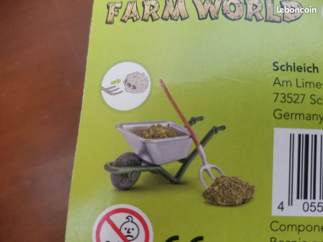 Schleich lot accessoires d'entretien des écuries ou de la ferme (image 5)