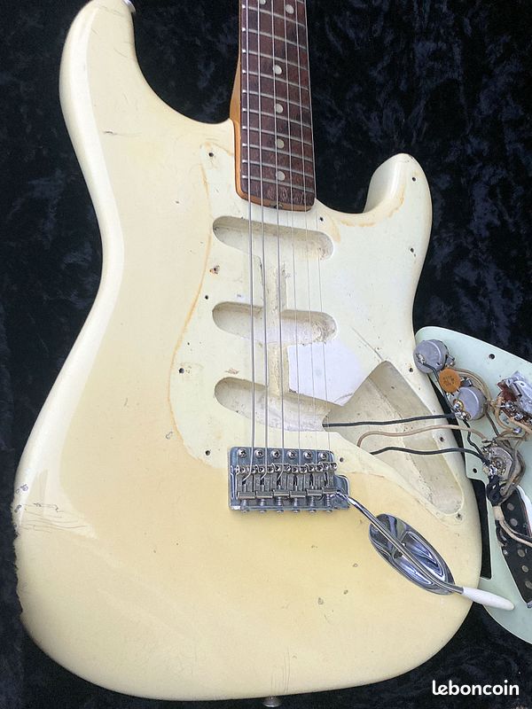 Fender Stratocaster de 1965 Olympic White (image 7)