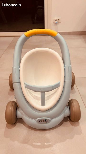 Porteur / trotteur Smoby Minikiss – aide à la marche – très bon état (image 1)
