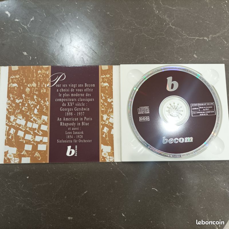 CD musical publicitaire Becom 1994 (image 3)