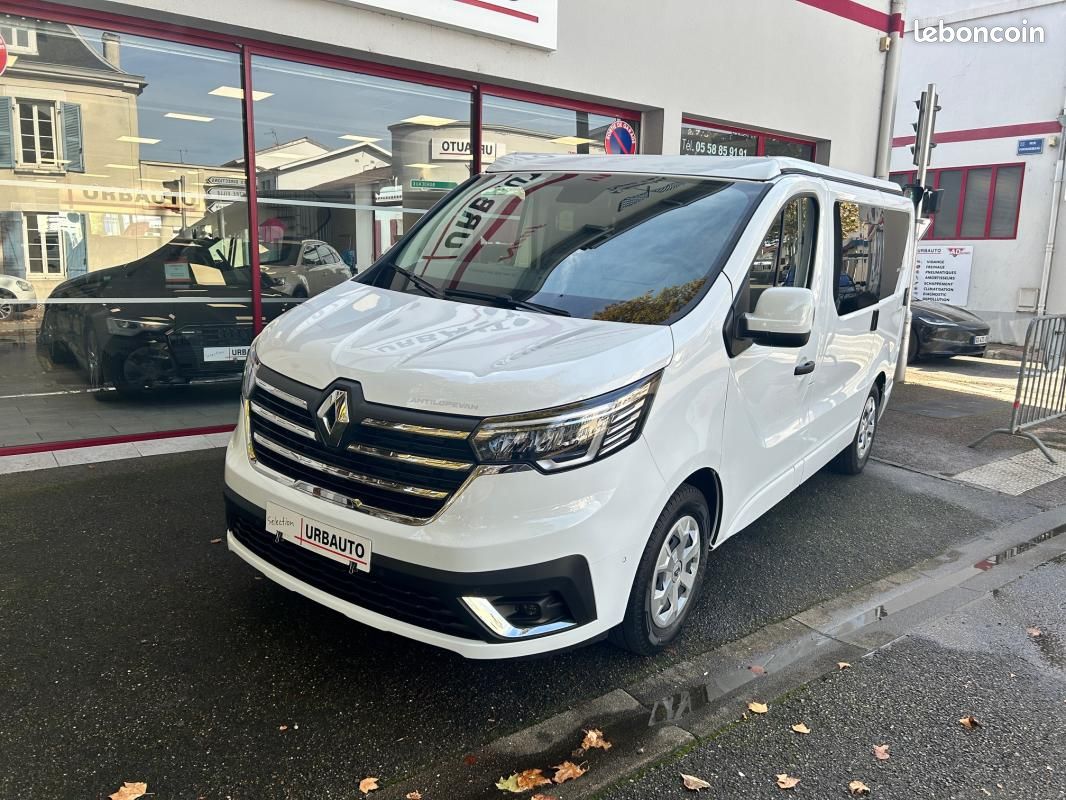 Renault Trafic FLEX 5 ANTILOPE VAN L1H1 CONFORT + BLUEDCI 150 AMENAGE PLACES 4 COUCHAGES (image 2)