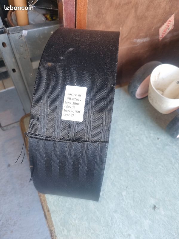 Sangle plate 115mm 100m (image 1)