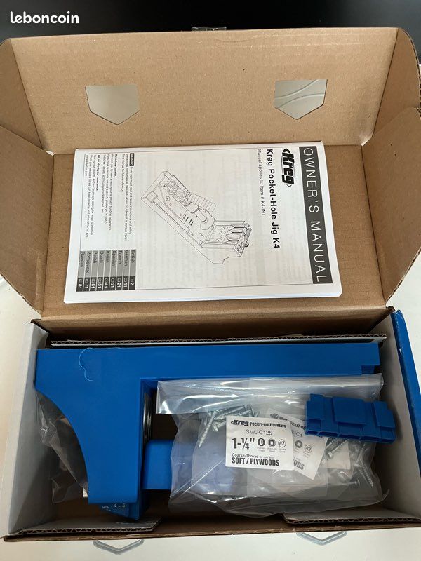 Système Kreg Jig K4 Pocket Hole avec Kit Vis Senegal