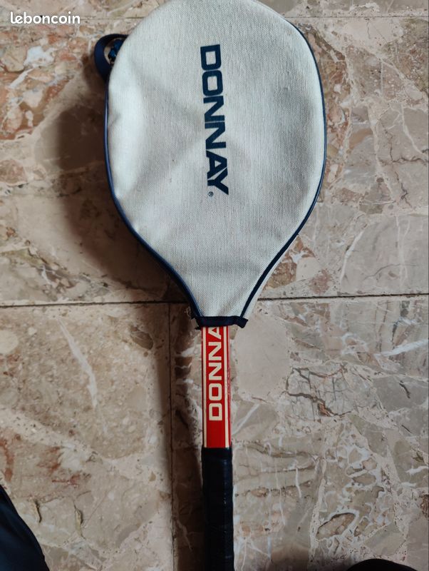 Raquette De Tennis Vintage Donnay Shot – Bois, Ancienne, Occasion
