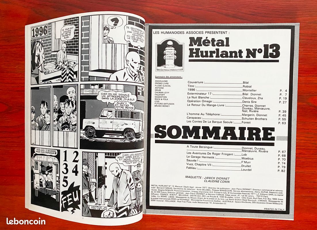 Metal Hurlant n°13 - 1977 (image 2)