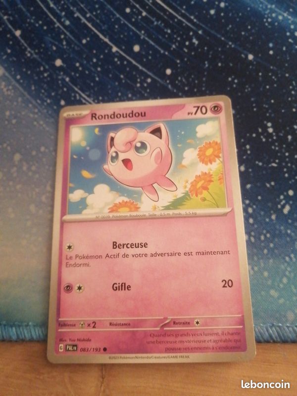 Carte Pokémon Rondoudou (image 1)