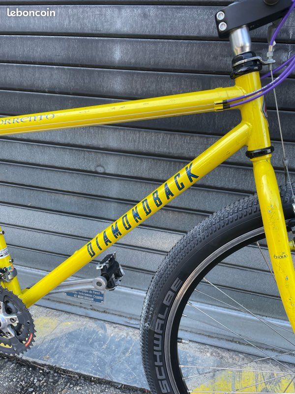 VTT Diamondback Sorrento 1992 – Taille X-Large 21" – Acier Rigide – Expédition USA