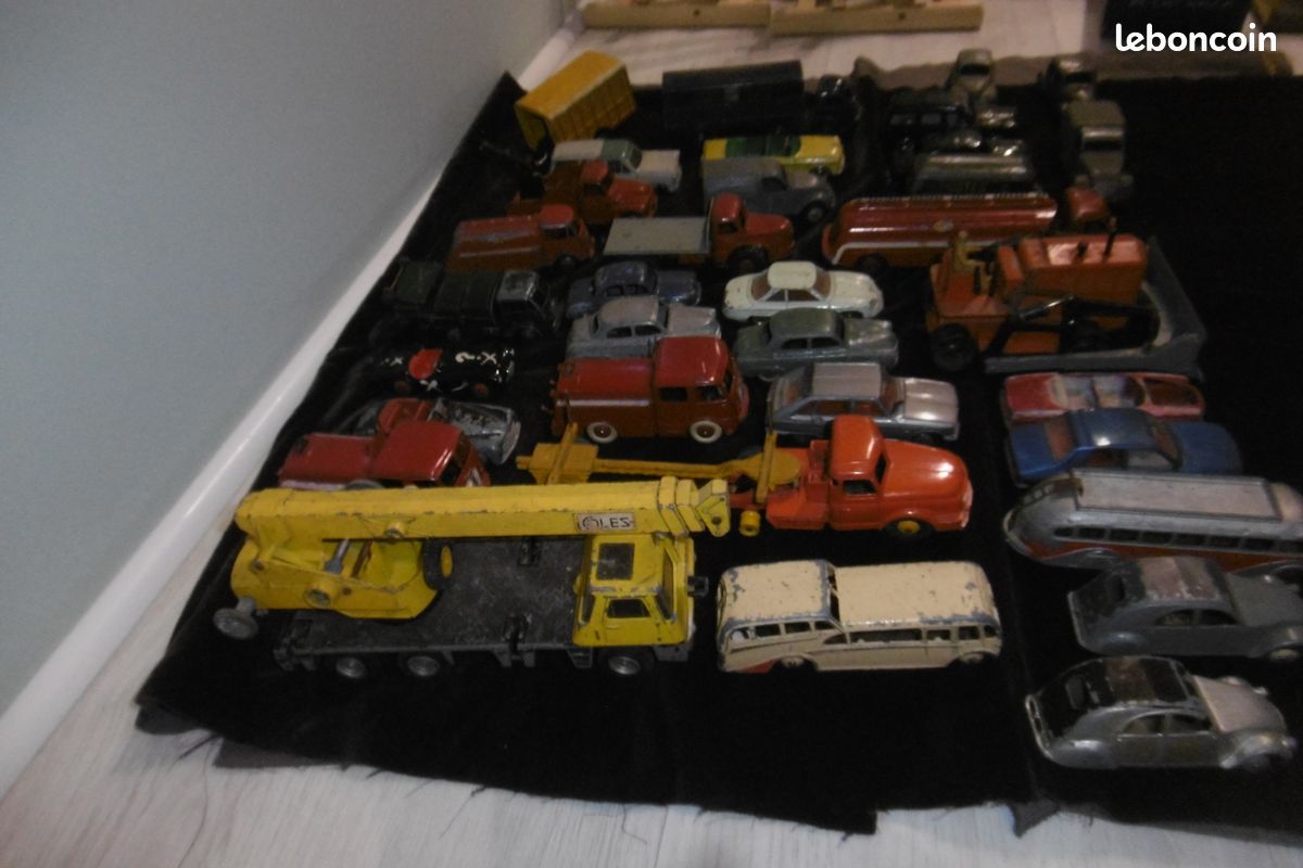 LOT De Miniatures Anciennes - Dinky Toys, Jouef, CIJ, JEP - Tôle - Occasion