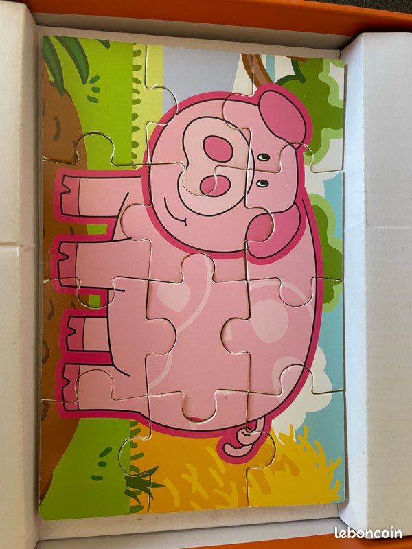 4 Puzzles ferme 3 ans + (image 4)