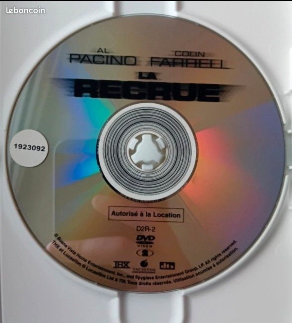 Film Recrue d'Al pacino en dvd (image 3)
