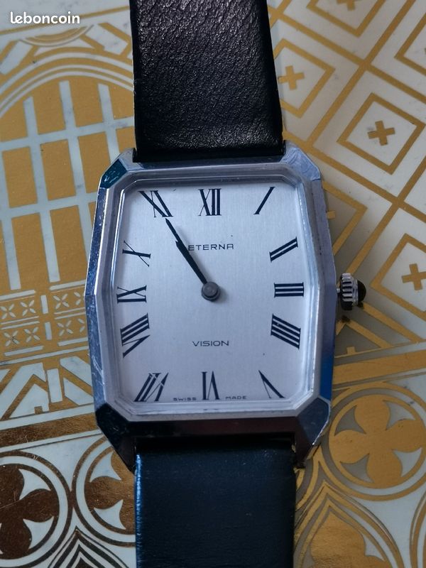 Montre vintage eterna vision Montres Bijoux