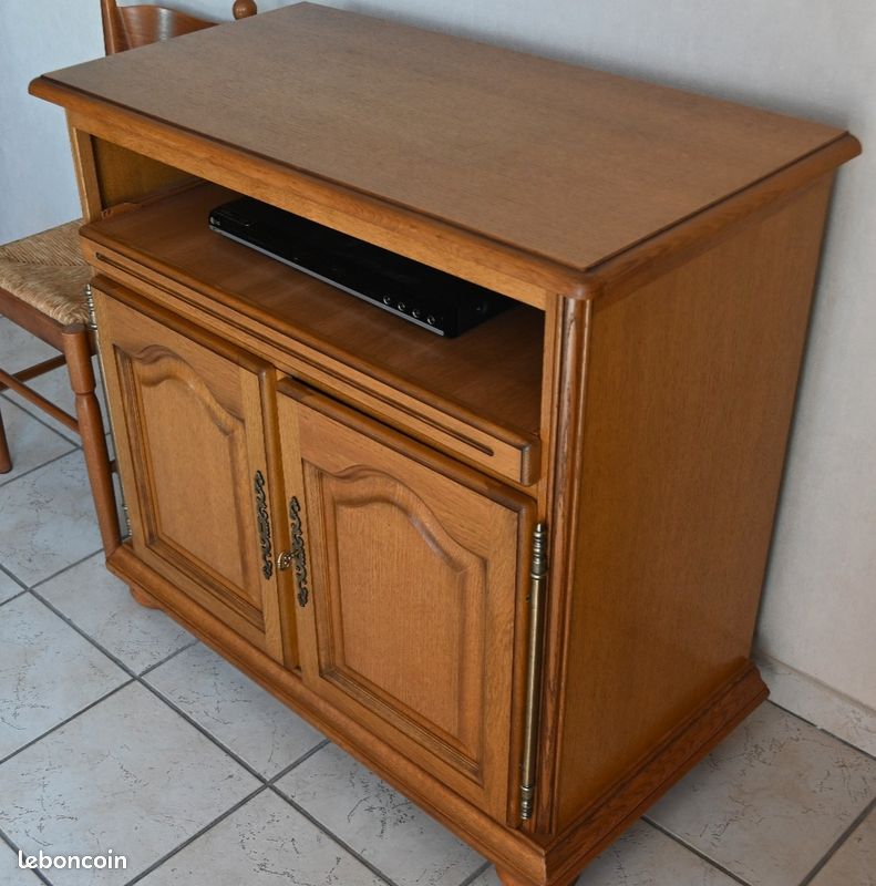 Meuble de télé bois (image 1)
