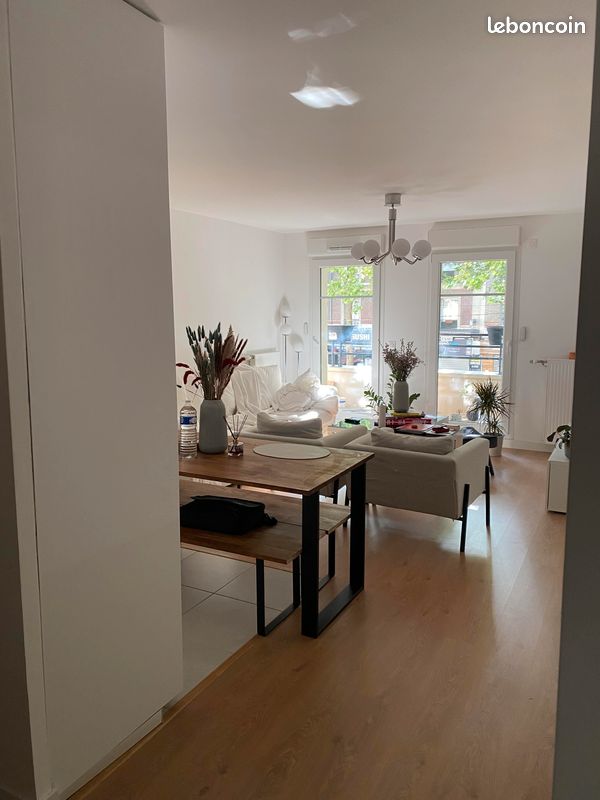 Appartement 2 pièces 52 m² · à Saint-Ouen-sur-Seine · 52 m² · 1 380 €/mois