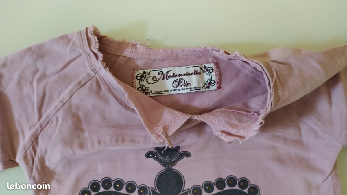 T-shirt fille 8 ans (image 2)