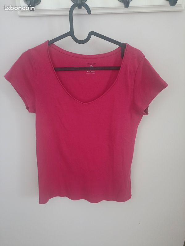 T-shirt fushia (image 1)