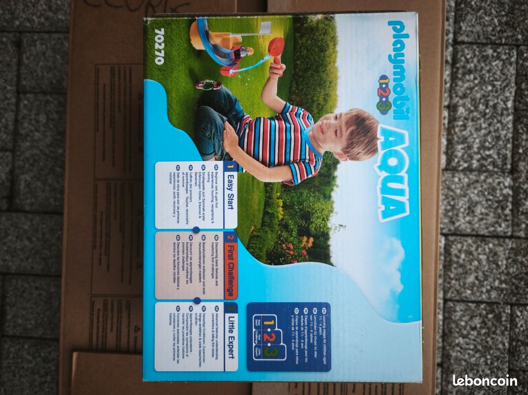 Playmobil 123 Aqua - 70270 - Toboggan Aquatique - Complet avec Boîte (image 2)