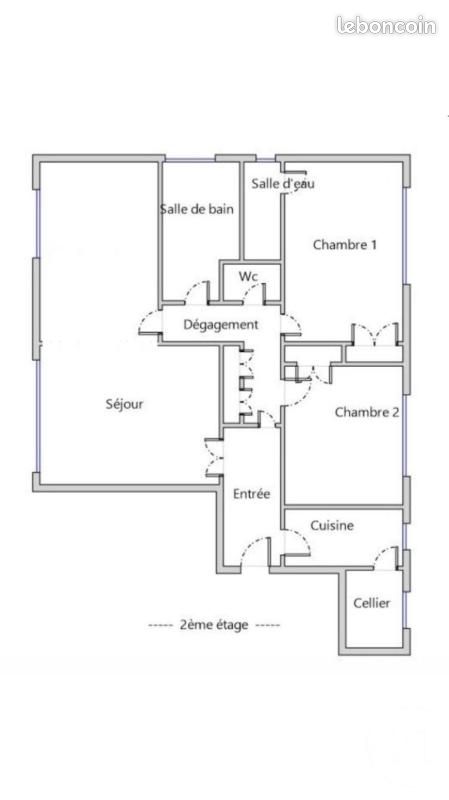 Appartement 5 pièces 101 m² · à Châlons-en-Champagne · 101 m² · 131 000 €