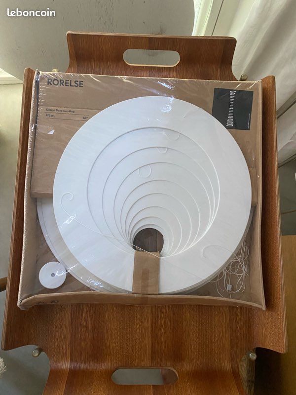 RORELSE Suspension mobile blanc 1m75 Vintage de IKEA (image 1)