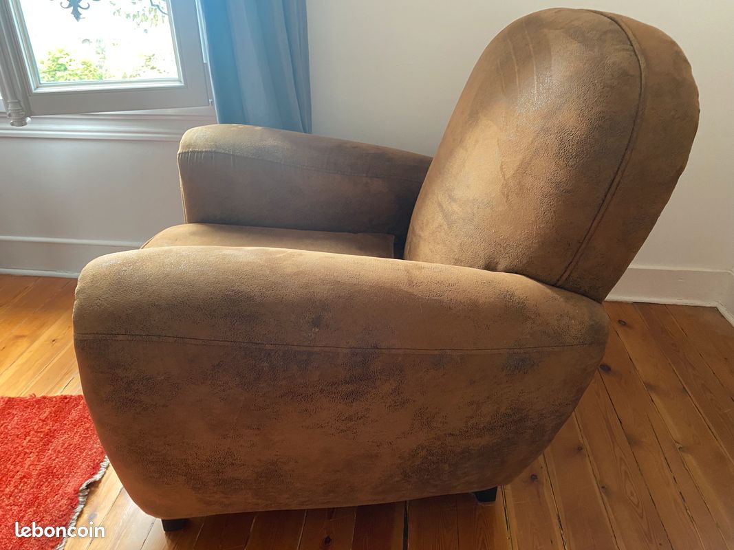 Fauteuil Club Marron (image 6)