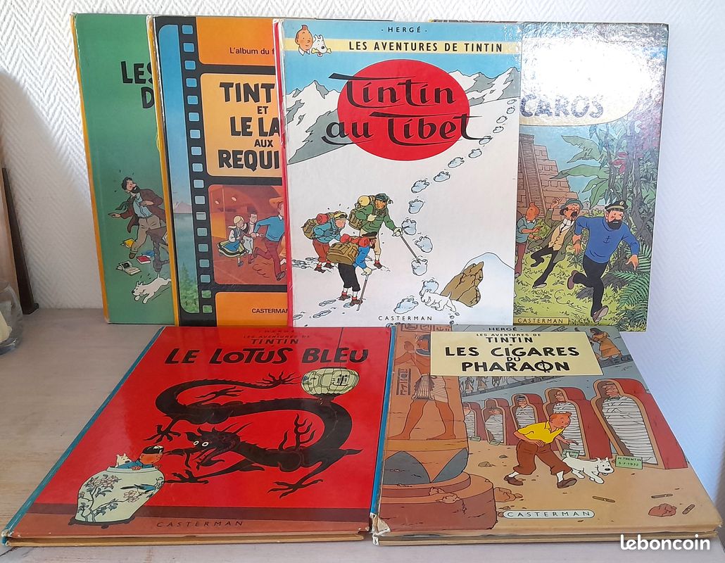TINTIN HERGÉ DÉDICACE Tintin Hergé / le trésor de Rackam le Rouge 12b04