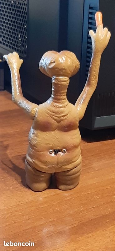Grande Figurine E.T. Collection 30 Cm - Édition Limitée Cinéma - PVC Neuf