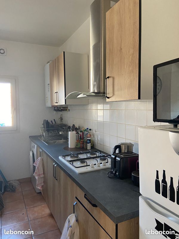 Grand T2 de 60 m² – ECUSSON ARENES - VUE SUR LES TOITS (image 2)