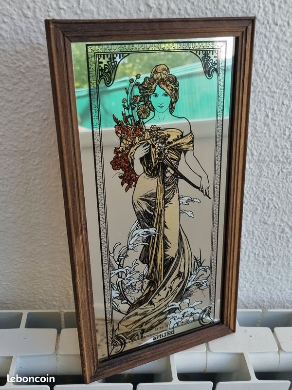 Miroir vintage printemps (image 2)