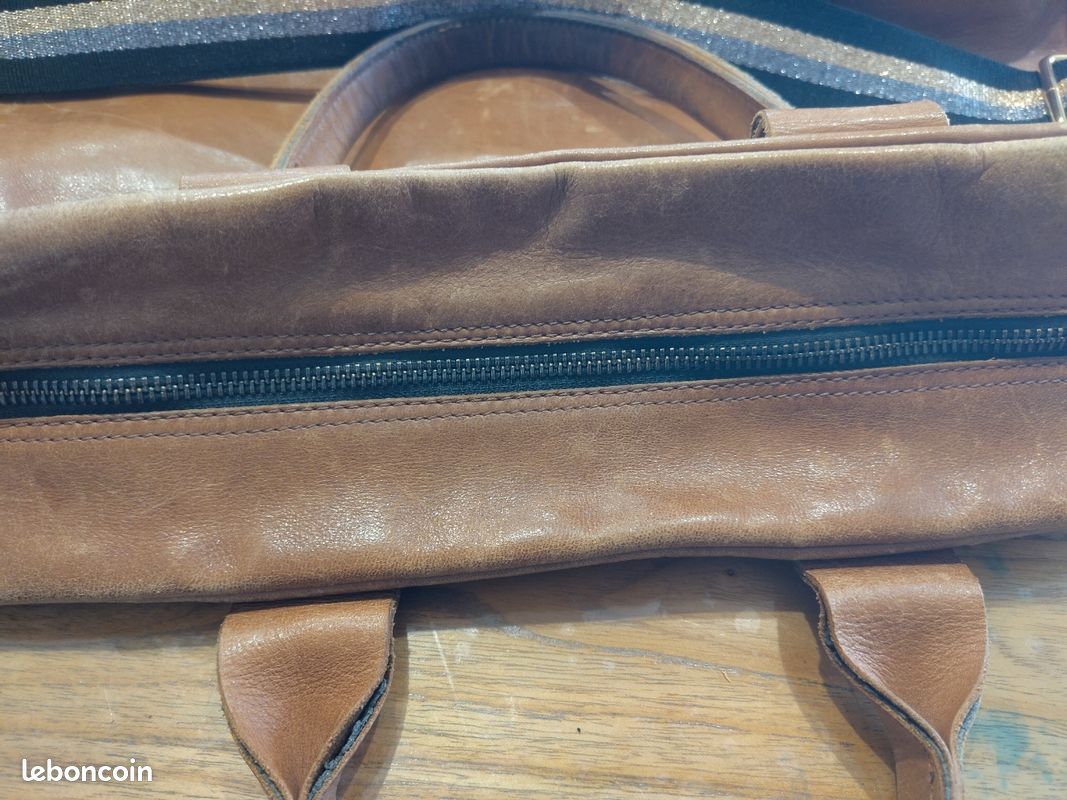 Sacoche cuir Minelli vintage (image 11)