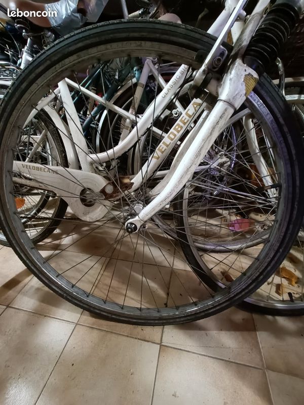 Roue arrière CORIMA 4 bâtons vélo ancien vintage old bicycle