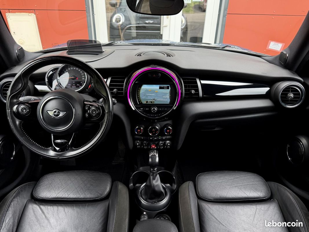 MINI COOPER S Seven 2.0 192 Pack Connected Cuir Cross Punch Tête Haute Garantie 1an (image 9)