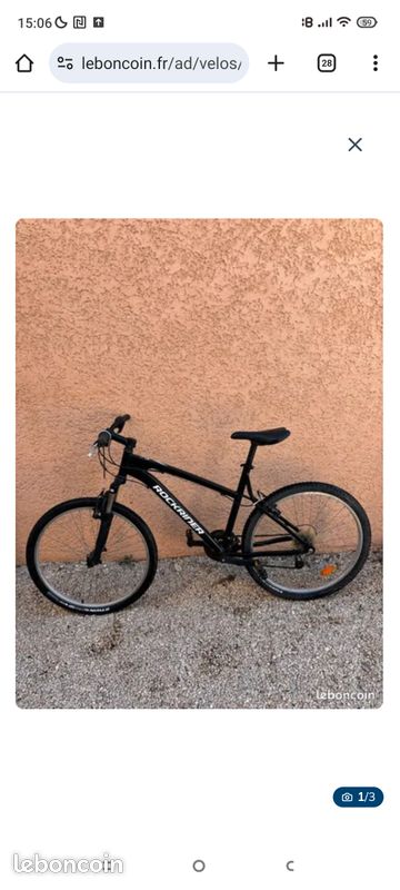 St 50 Bicicleta Mtb Rockrider Rockrider St 50 Quasi Neuf Vélos