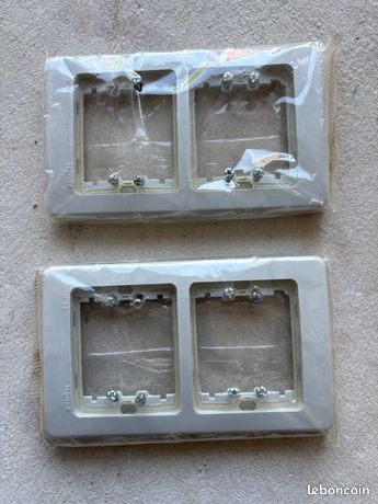 Legrand Sagane 82307 - Plaque Double Horizontale - Graphimat - Installation Électrique