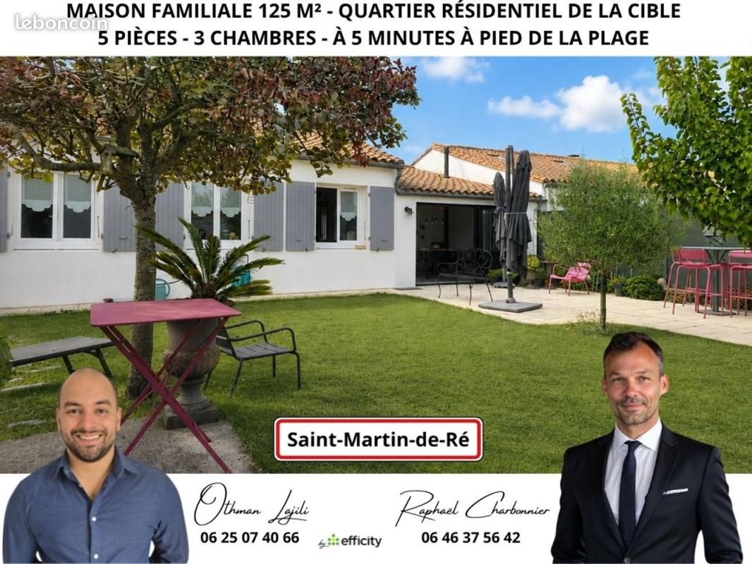 Maison 5 pièces 129 m² · à Saint-Martin-de-Ré · 129 m² · 730 000 €