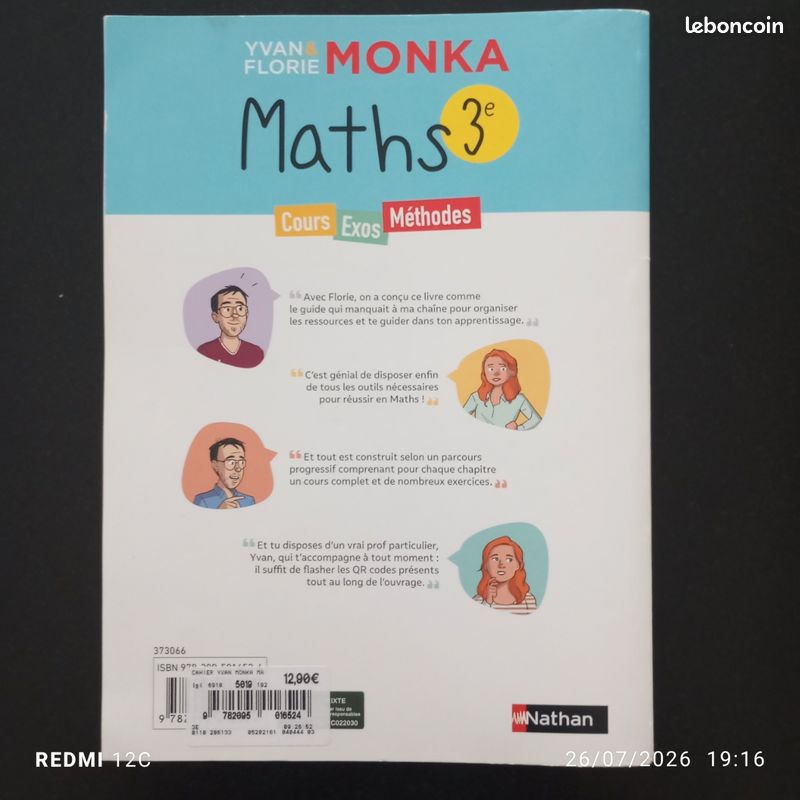 Maths 3e Monka (image 2)
