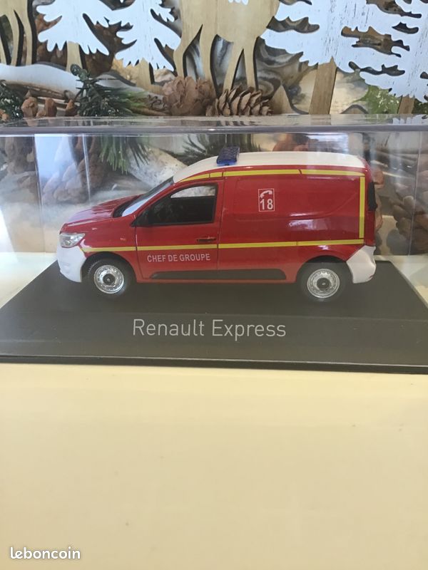 Renault Express Pompiers Chef De Groupe 2021 – NOREV 1/43 – Collection Neuve