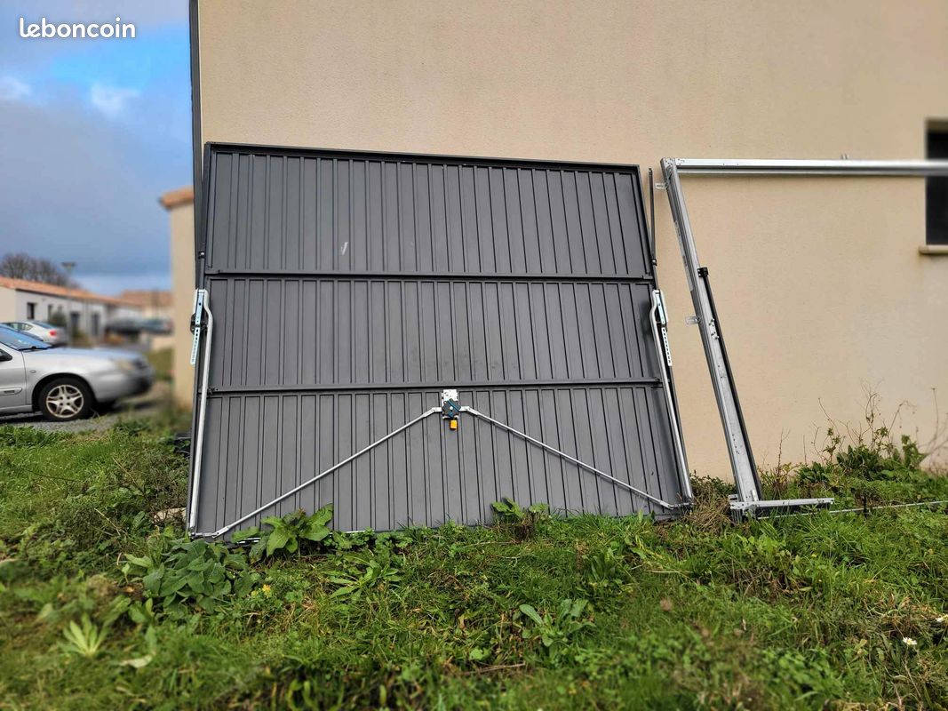 Porte de garage gris anthracite 200/240 (image 3)